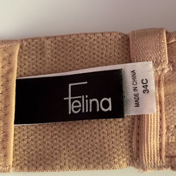 Felina Evolve Convertible Strapless Bra Underwire Fawn Bra 34C - Picture 5 of 6